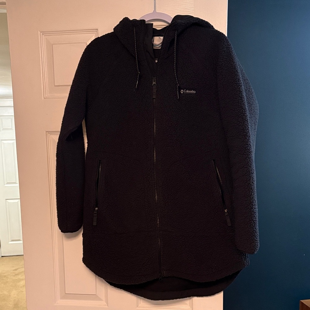Columbia Women's Black Sherpa Fleece Jacket